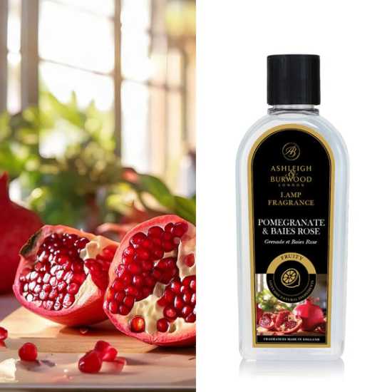 Ashleigh & Burwood Pomegranate & Baies Rose Geurlamp olie 500ml